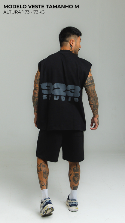 CONJUNTO REGATA MACHÃO PRETO 923