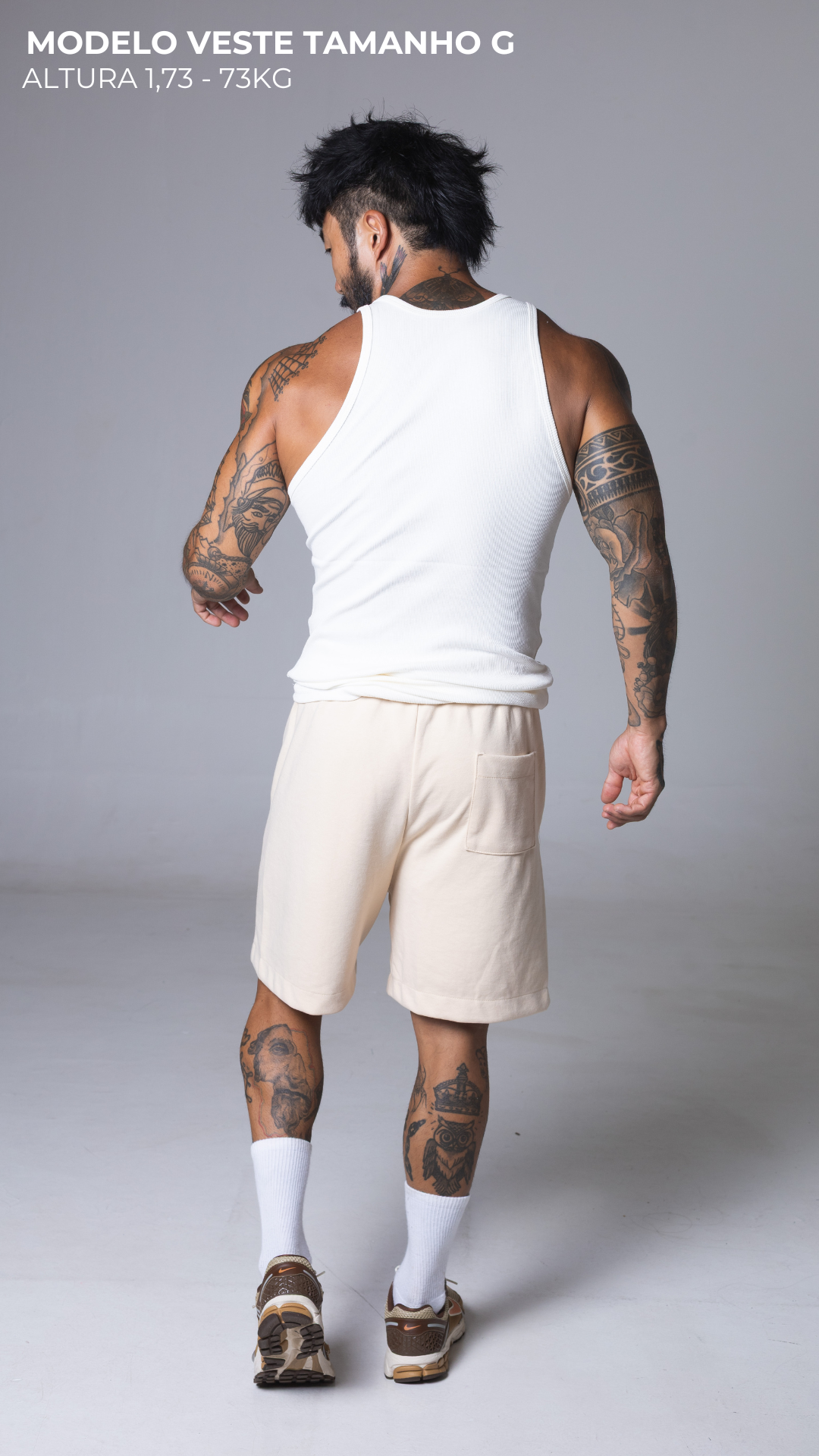 REGATA CANELADA SLIM OFF WHITE