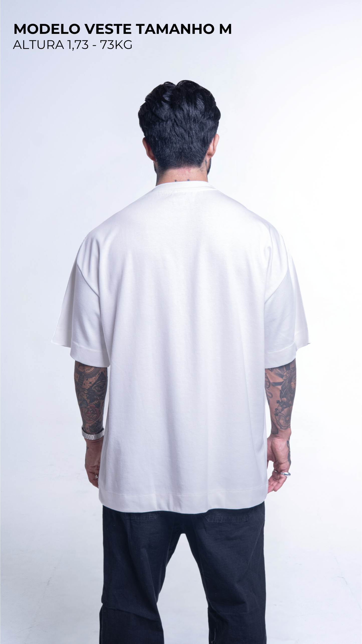 CAMISETA OVERSIZED OFF WHITE