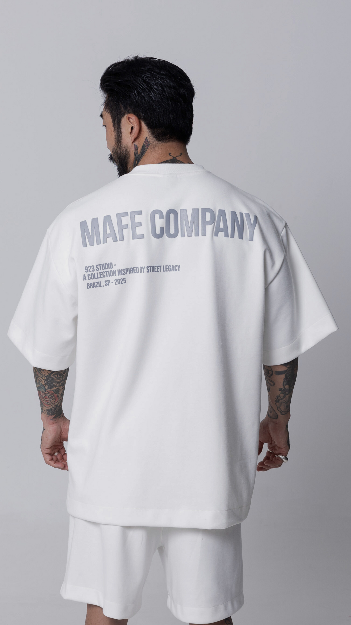 CAMISETA OVERSIZED OFF WHITE STREET LEGACY