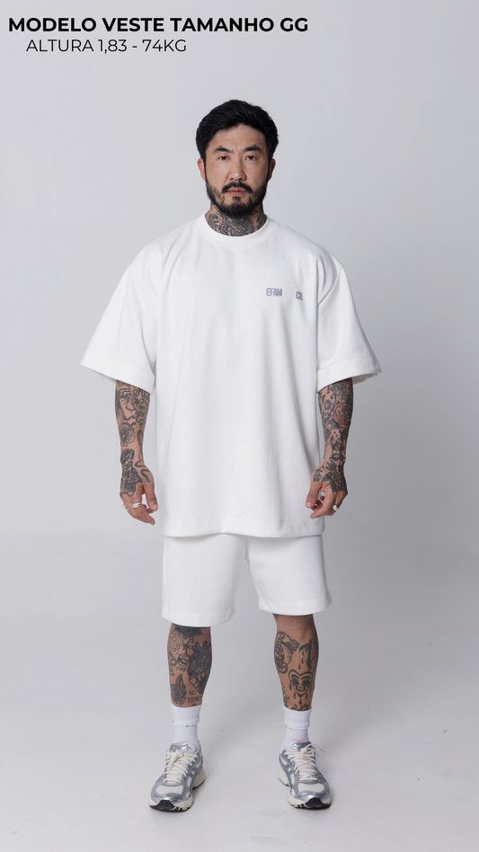 CAMISETA OVERSIZED OFF WHITE STREET LEGACY