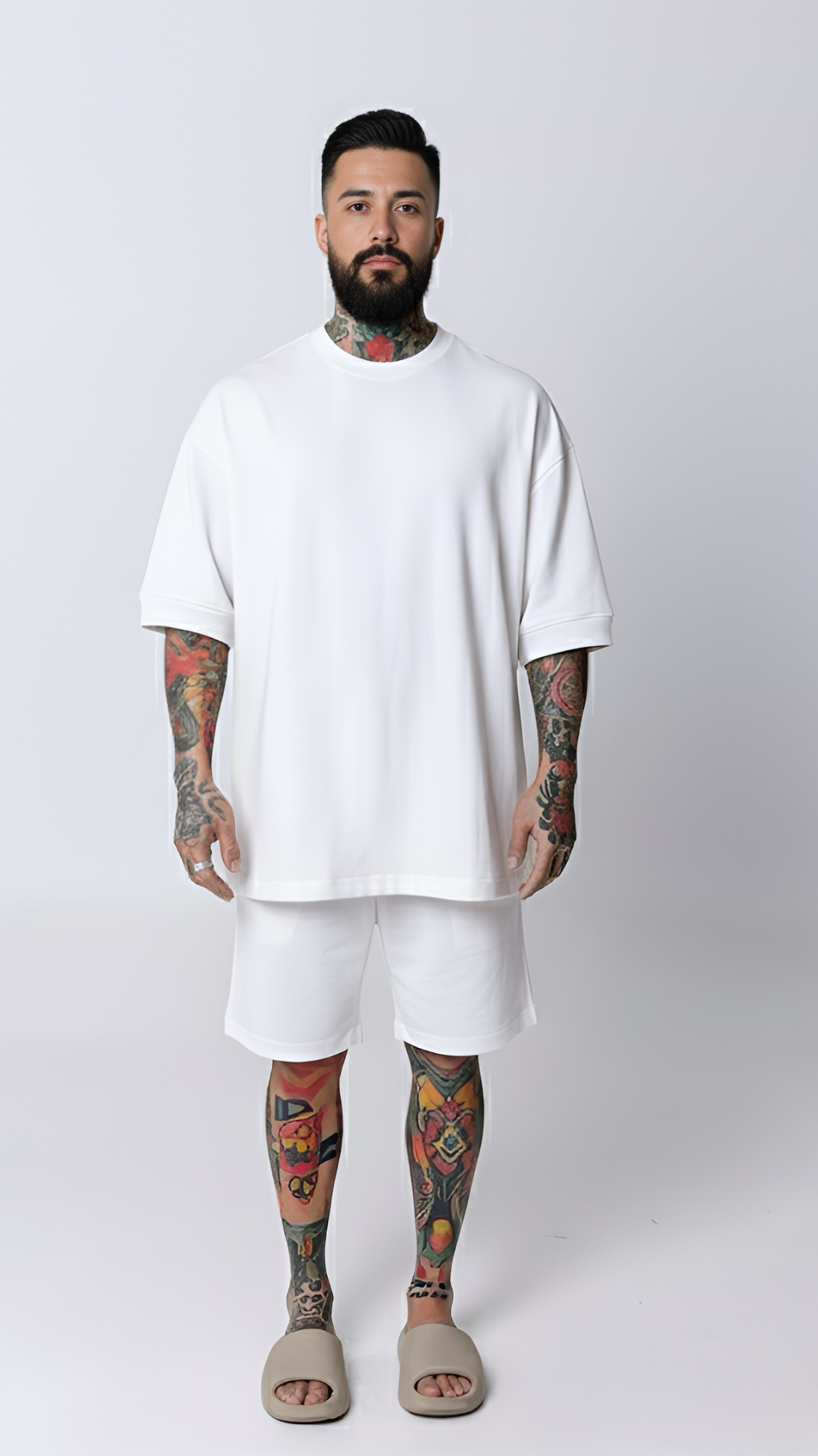 CONJUNTO REGULAR FIT OFF WHITE