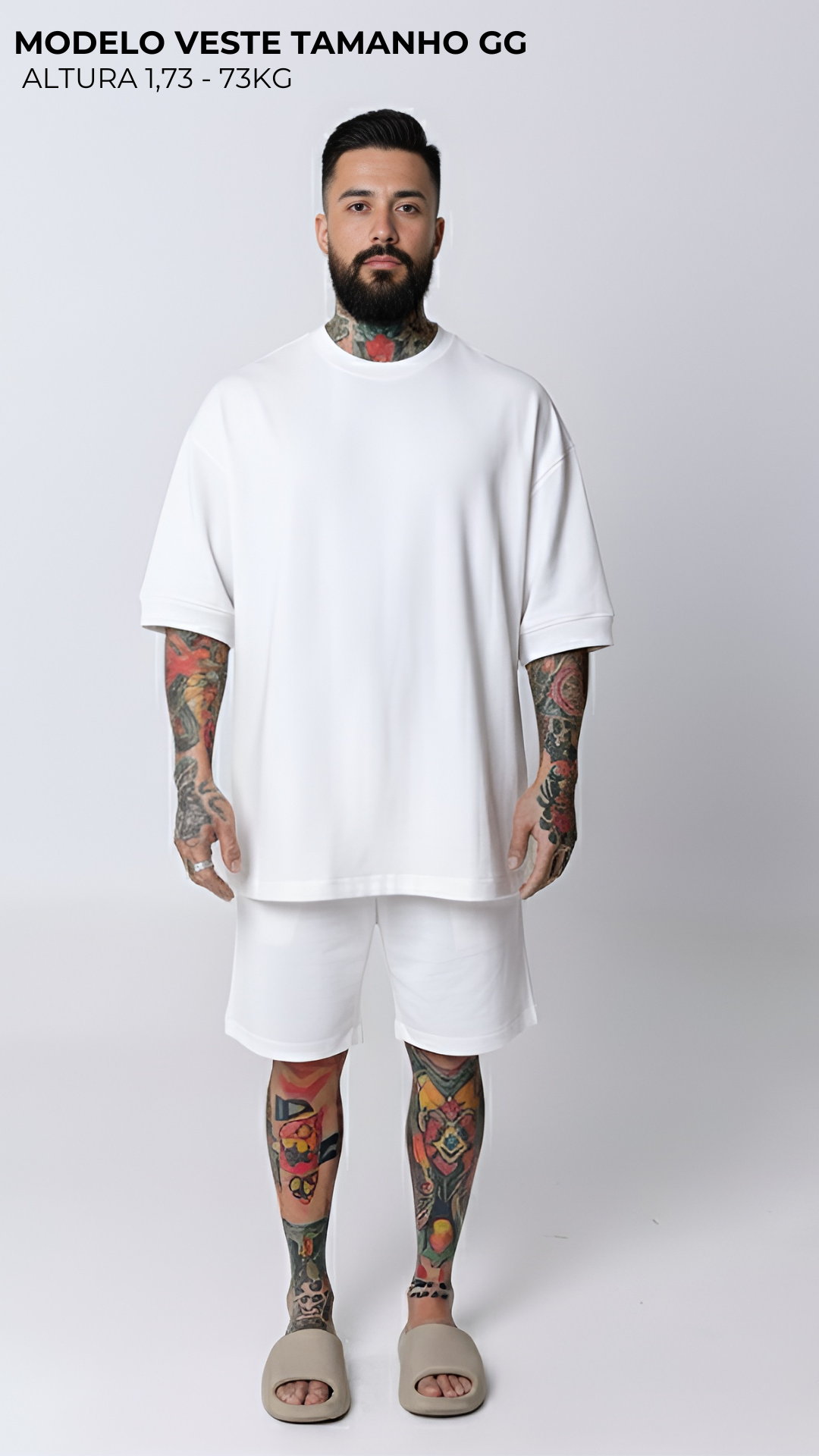 CONJUNTO REGULAR FIT OFF WHITE