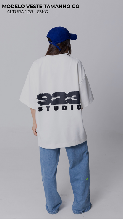 CAMISETA OVERSIZED OFF WHITE 923 STUDIO