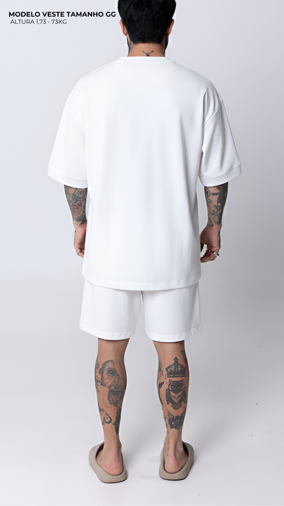 CONJUNTO REGULAR FIT OFF WHITE