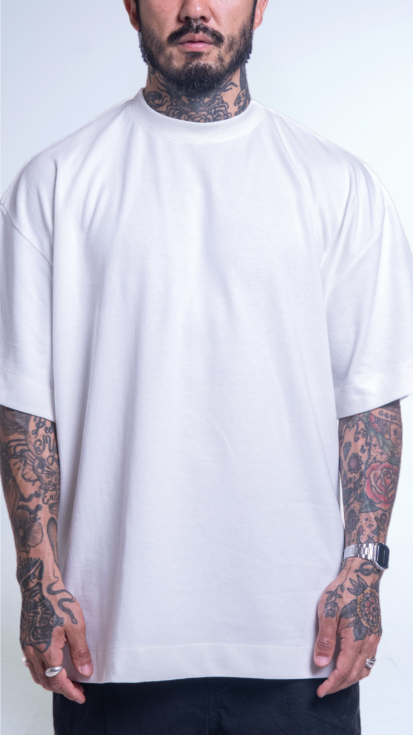 CAMISETA OVERSIZED OFF WHITE