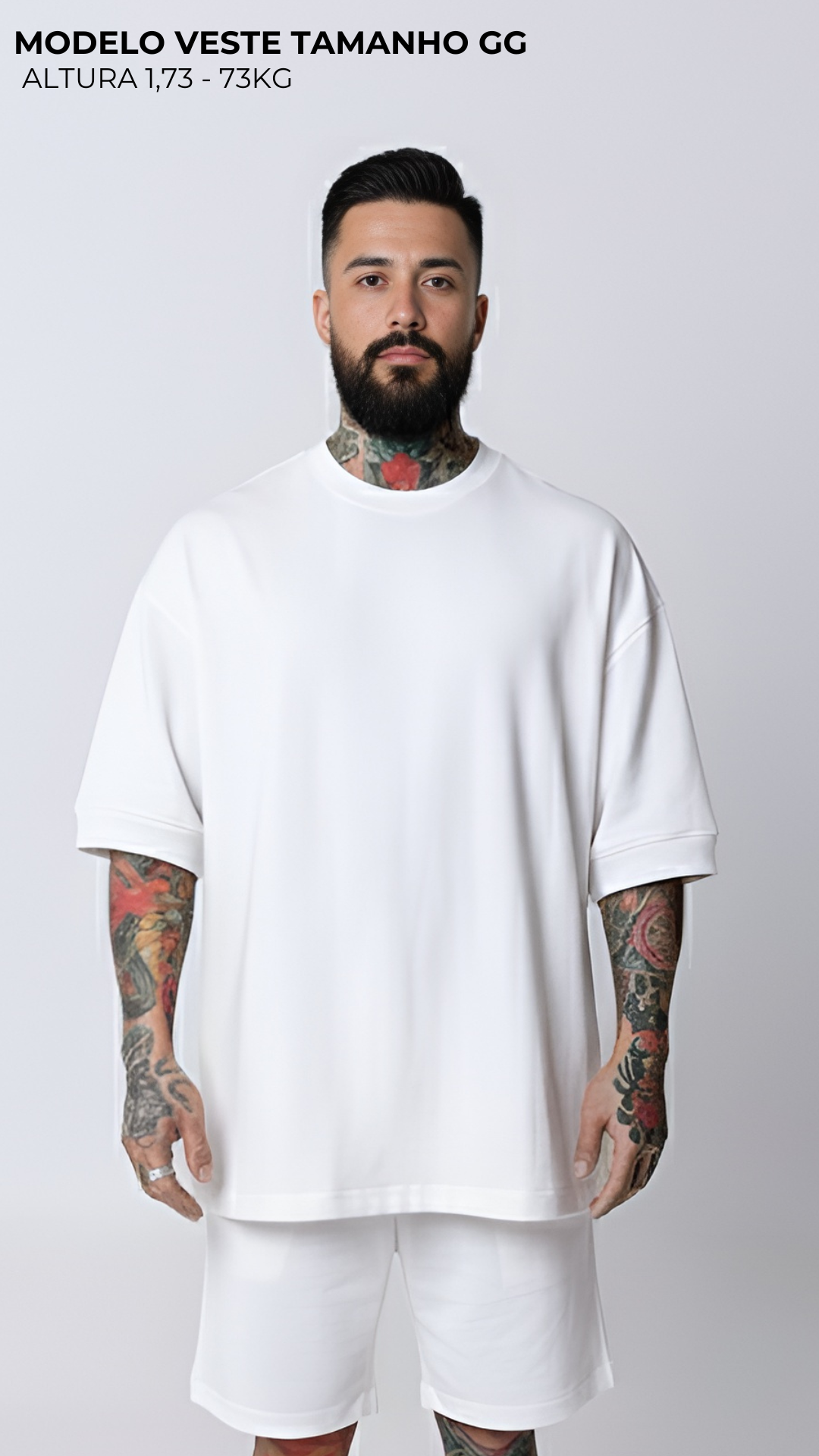 CONJUNTO REGULAR FIT OFF WHITE