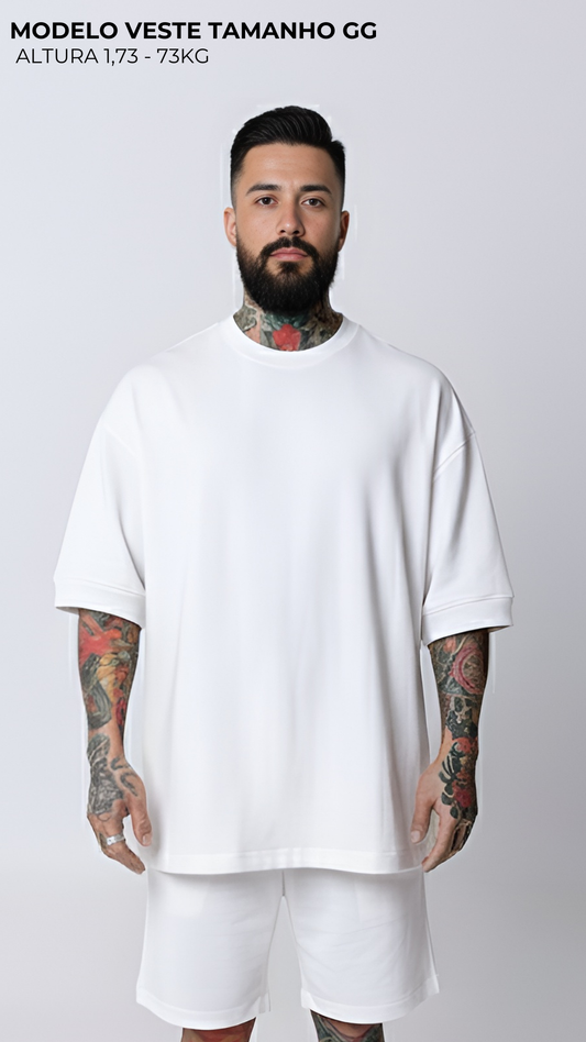 CONJUNTO REGULAR FIT OFF WHITE