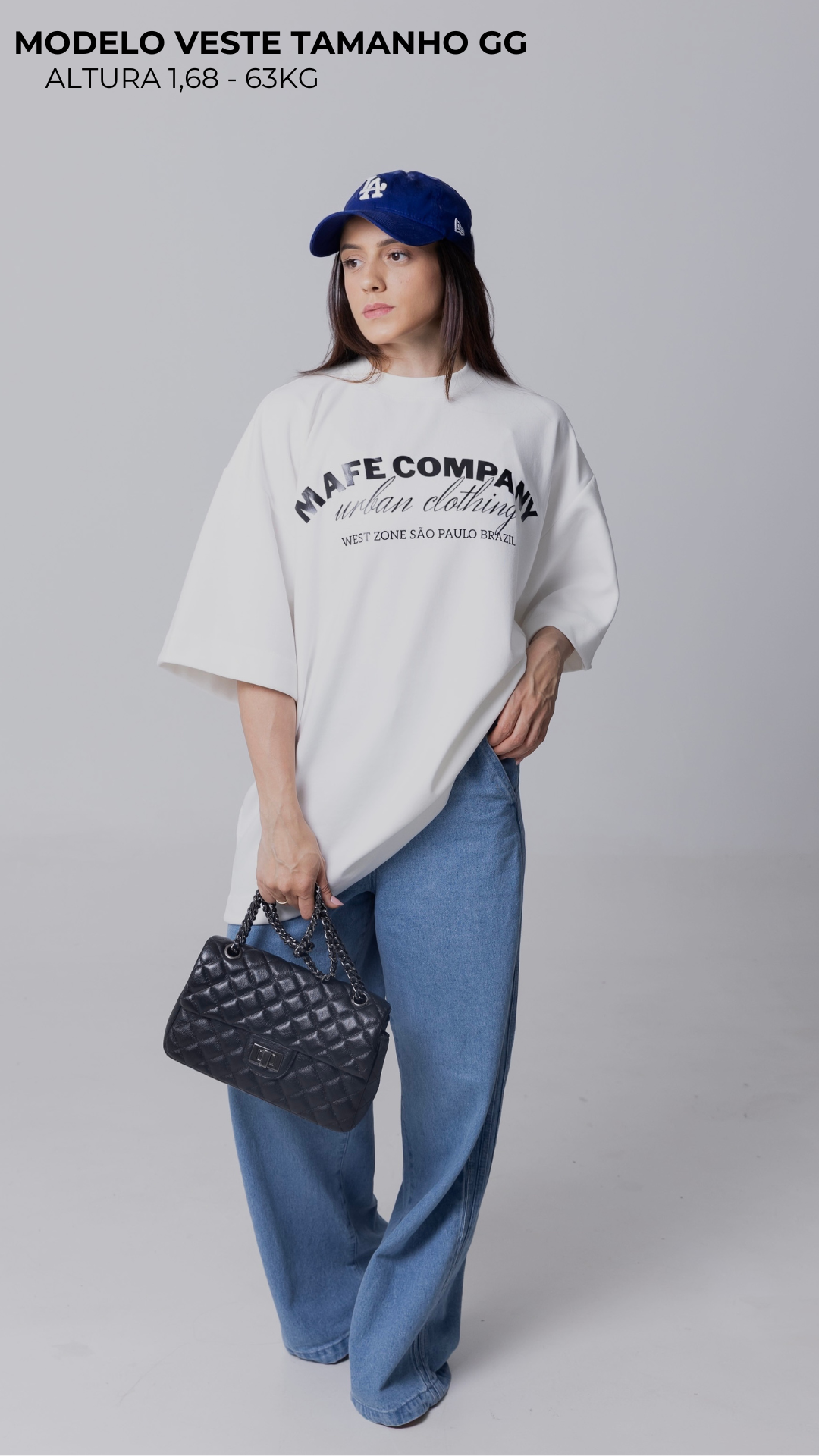 CAMISETA OVERSIZED OFF WHITE URBAN CLOTHING