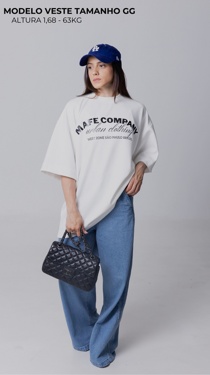 CAMISETA OVERSIZED OFF WHITE URBAN CLOTHING
