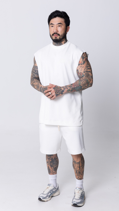 CONJUNTO REGATA MACHÃO OFF WHITE LISO