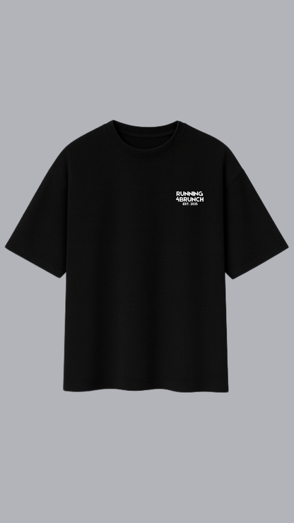 CAMISETA OVERSIZED ALGODÃO RUNNING 4 BRUNCH