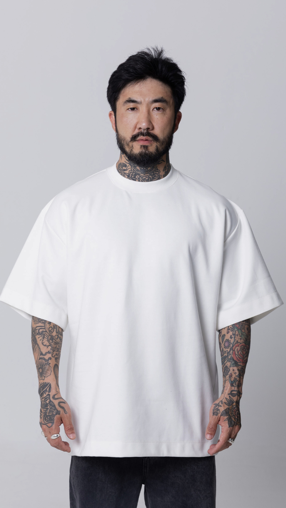 CAMISETA OVERSIZED OFF WHITE