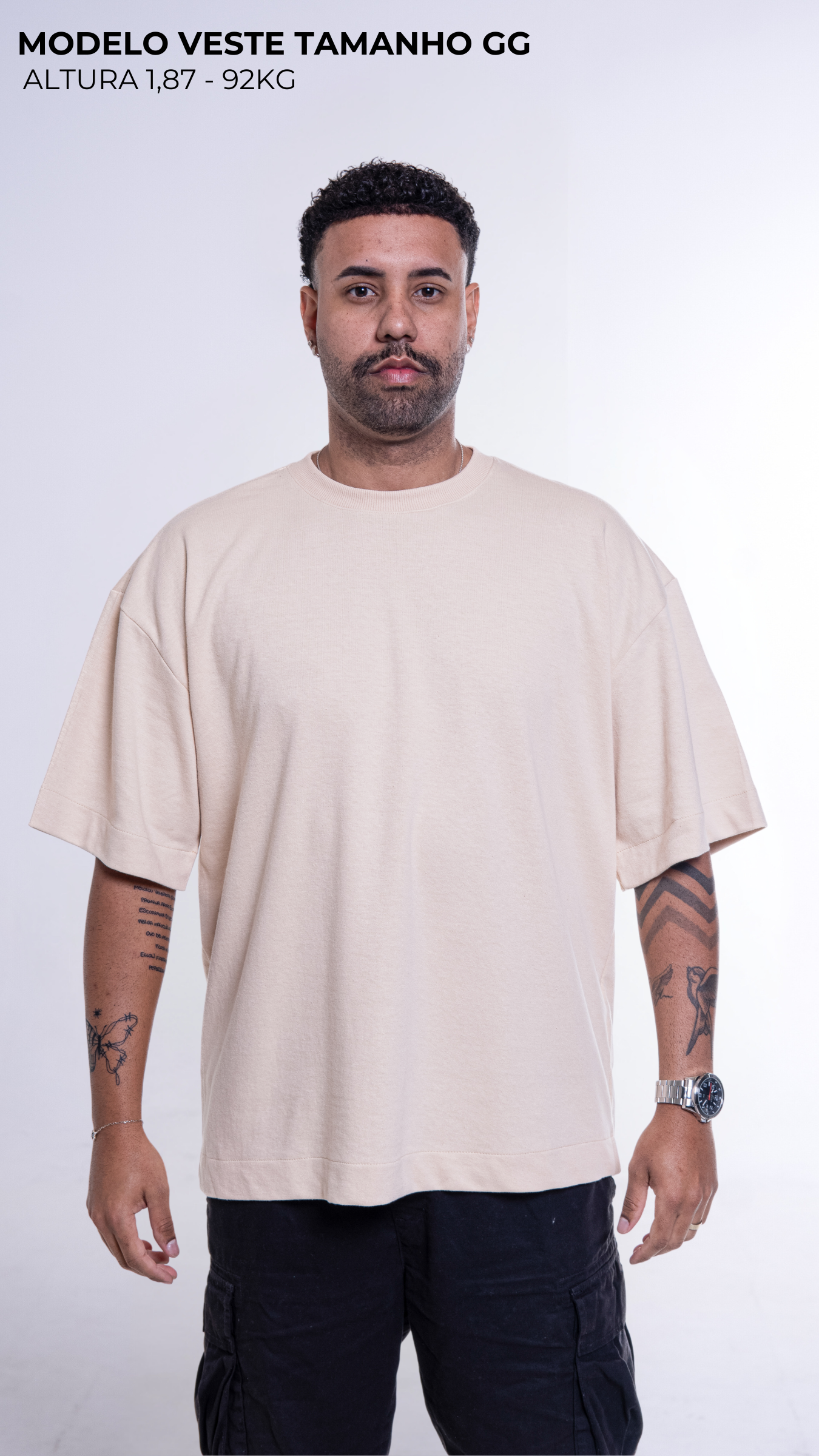 CAMISETA OVERSIZED VANILLA