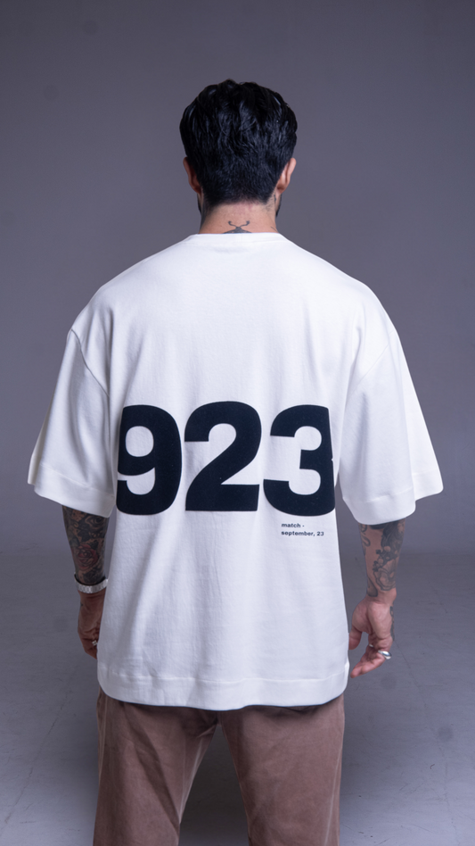 CAMISETA OVERSIZED OFF WHITE 923 EXCLUSIVA