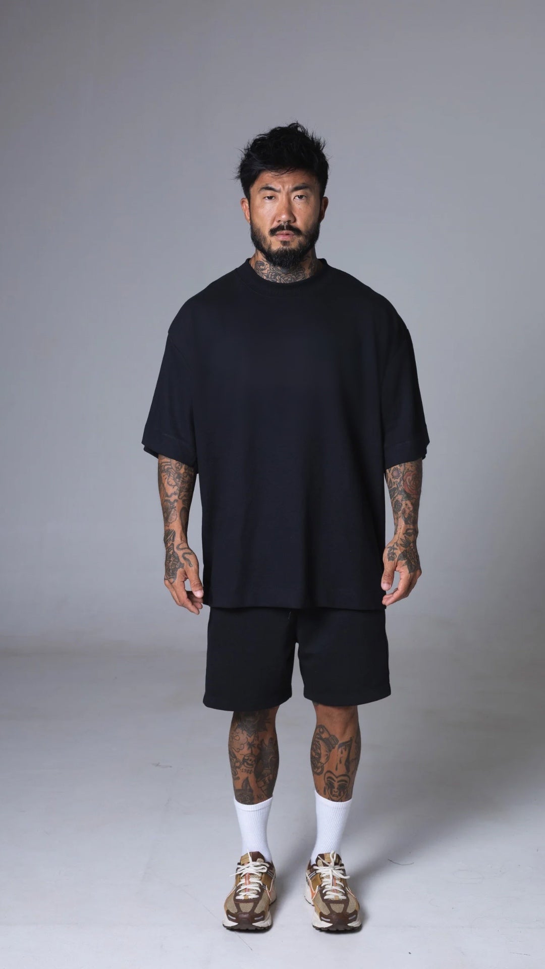 CAMISETA OVERSIZED PRETA