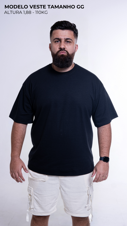CAMISETA OVERSIZED PRETA