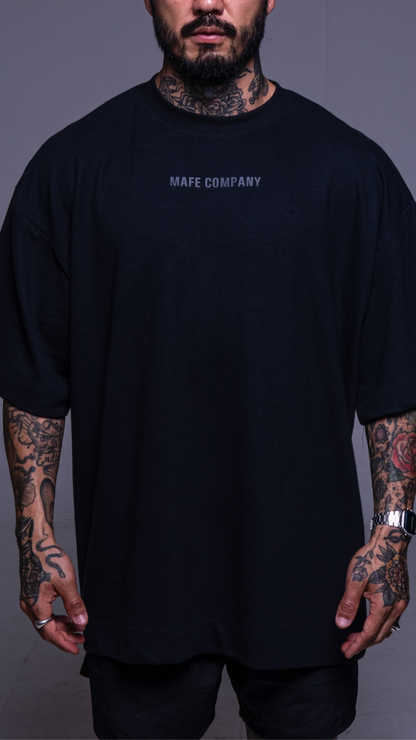 CAMISETA OVERSIZED PRETA 923 EXCLUSIVA