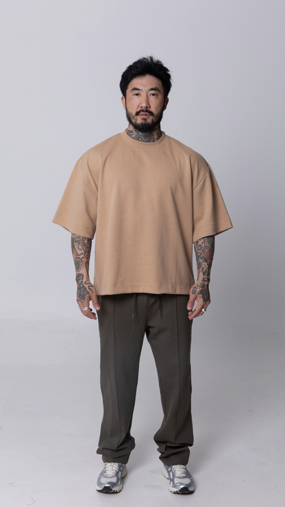 CAMISETA BOXY OVERSIZED MOCHA