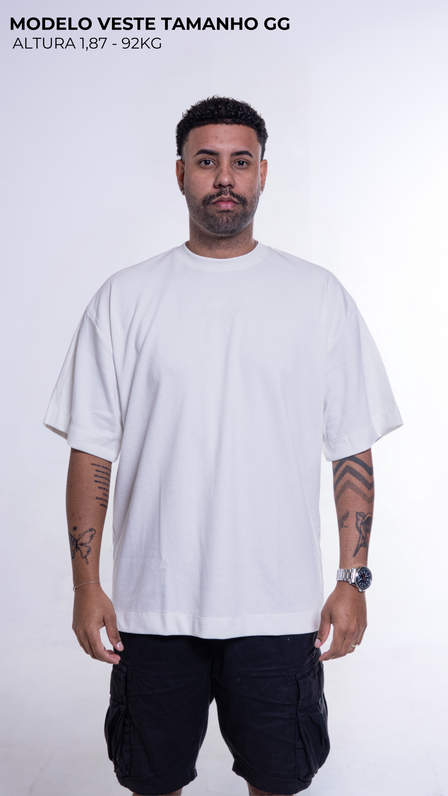 CAMISETA OVERSIZED OFF WHITE