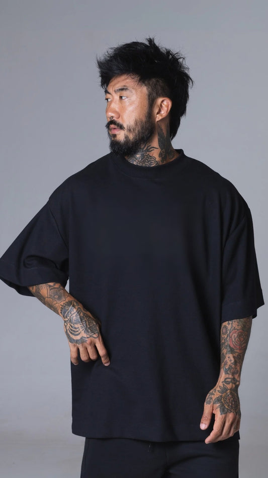 CAMISETA OVERSIZED PRETA