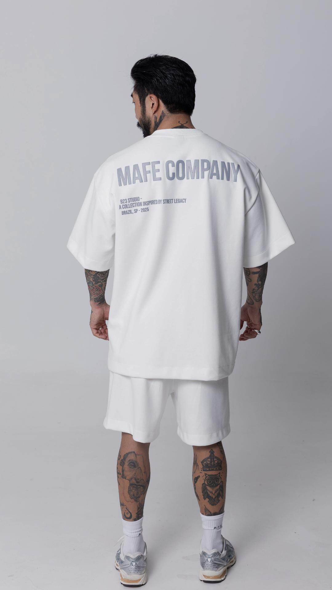 CONJUNTO OVERSIZED HEAVY EDITION — OFF WHITE LEGACY