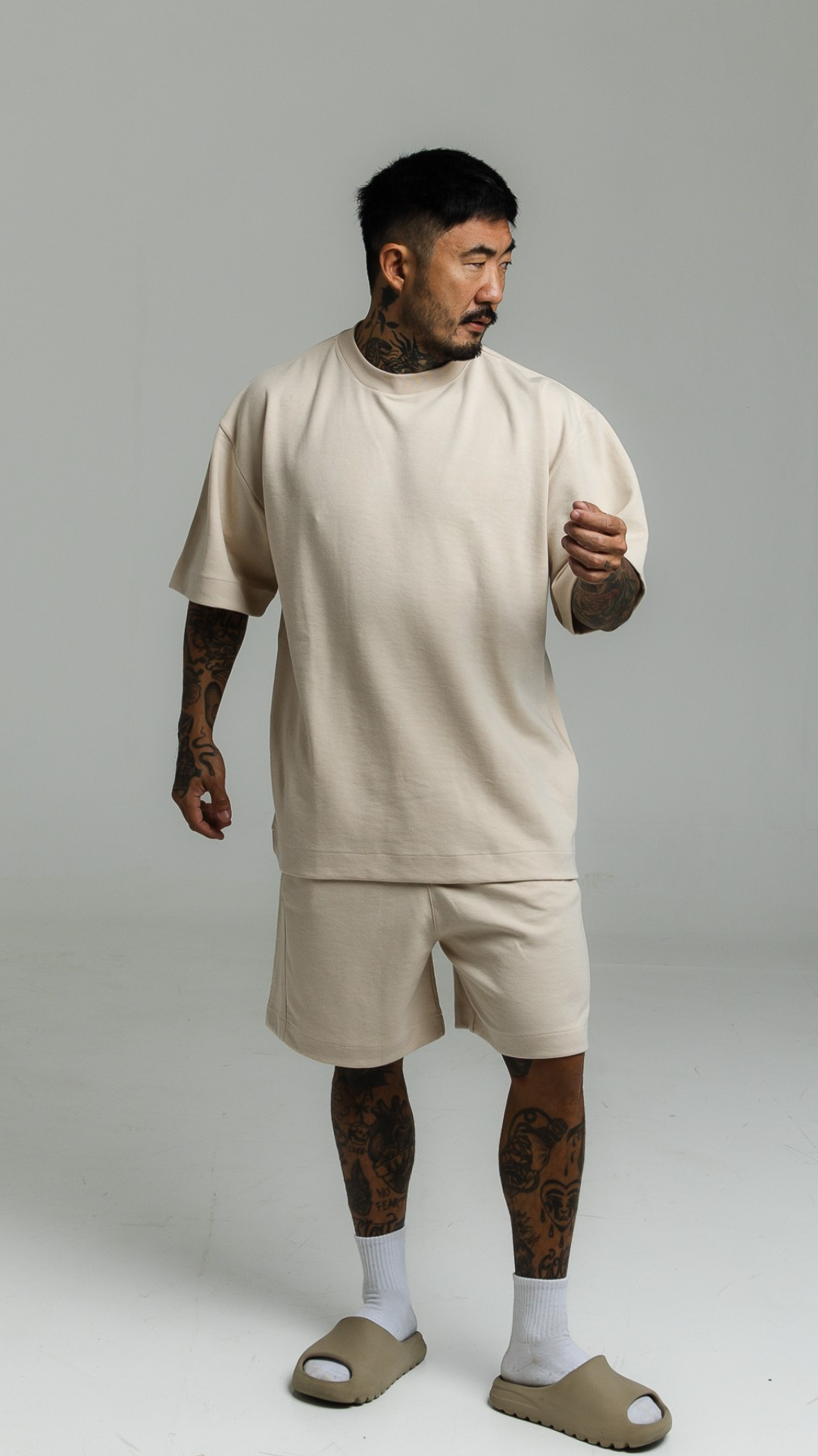 CONJUNTO OVERSIZED CREAM