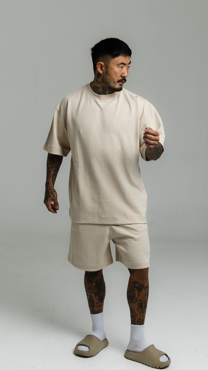 CONJUNTO OVERSIZED CREAM