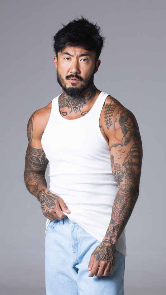 REGATA CANELADA SLIM OFF WHITE