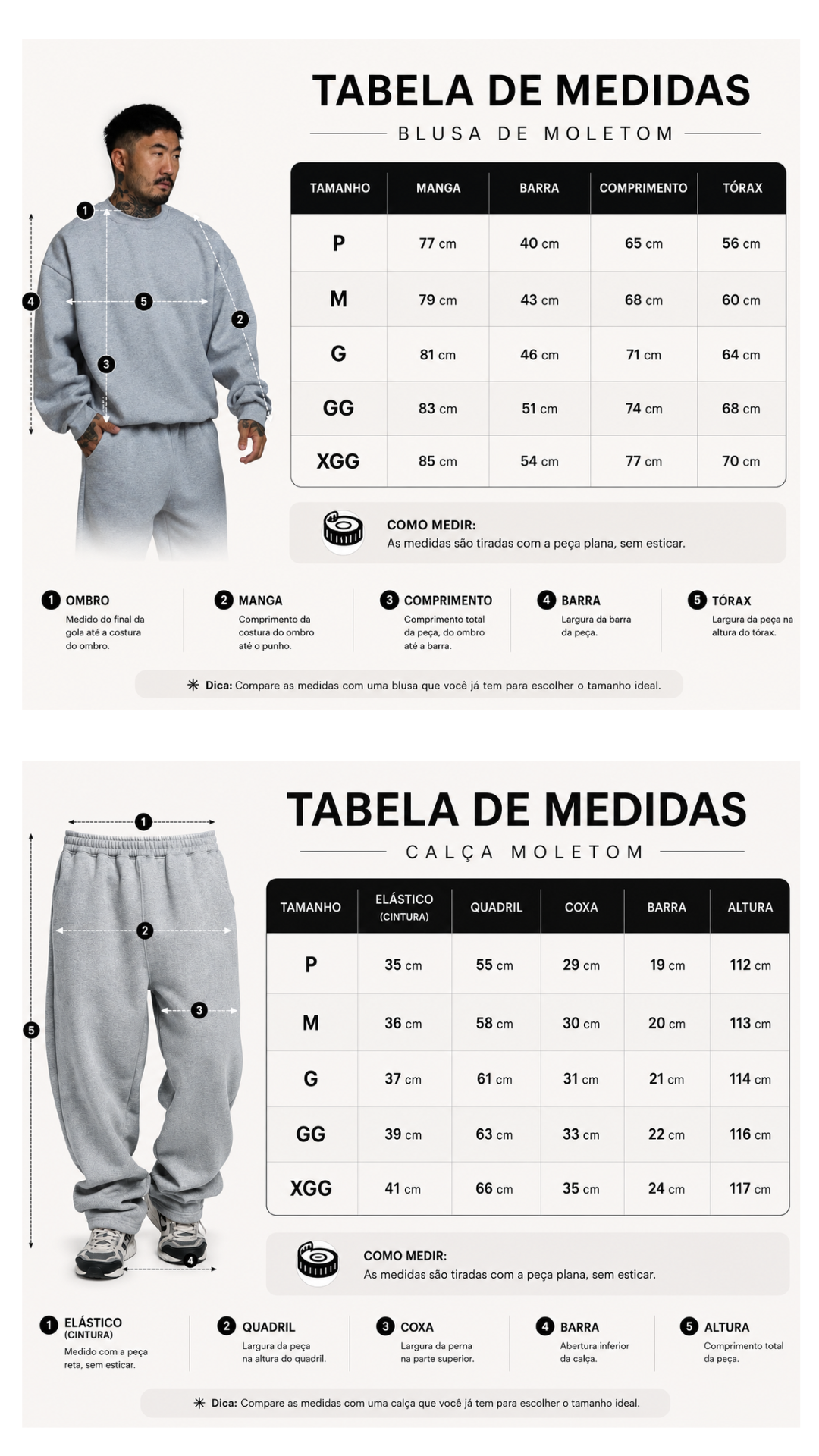 CONJUNTO DE MOLETOM MARROM COM TOUCA