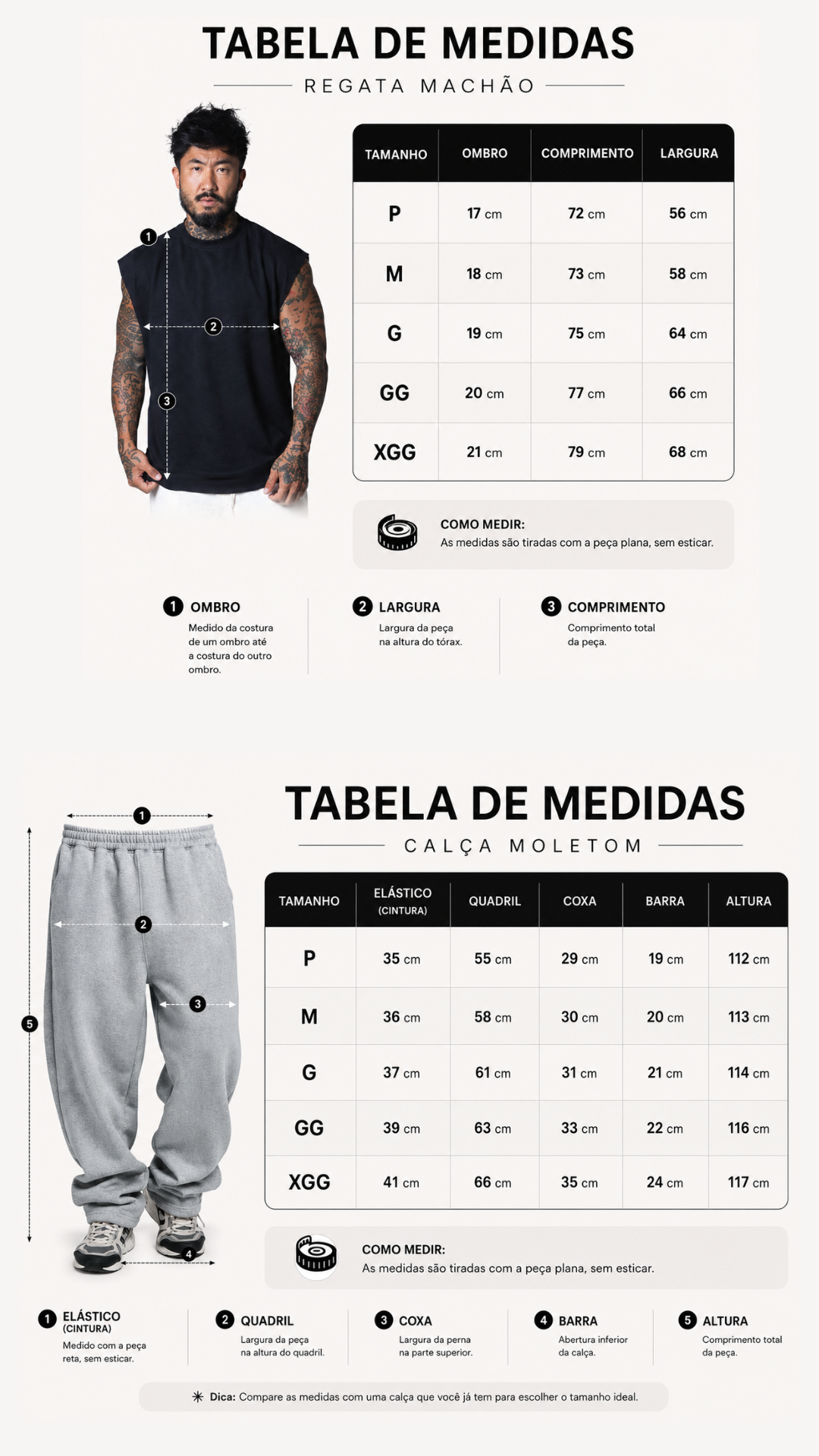 CONJUNTO CALÇA E REGATA MACHÃO MARROM